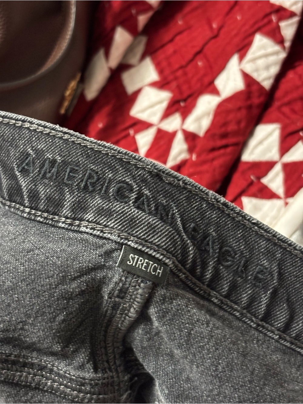American eagle ex boyfriend black denim shorts - Picture 5 of 7